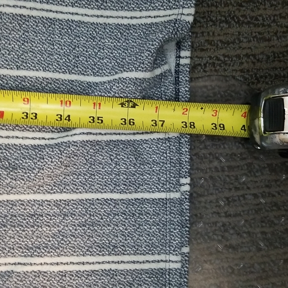 Anthropologie Maeve Wrapped Striped Column Dress Size Medium - Picture 15 of 15